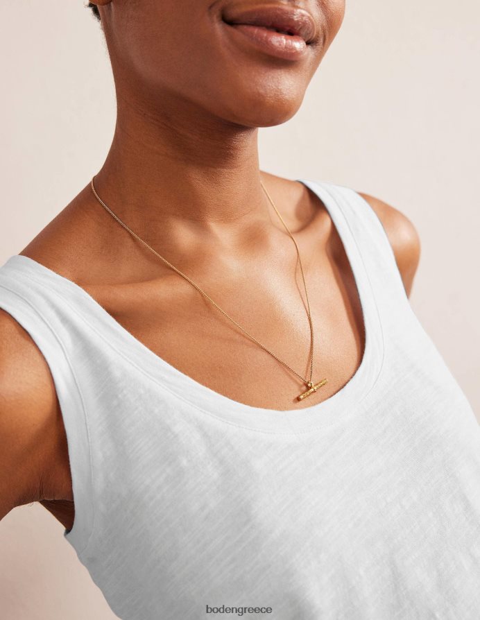 άσπρο είδη ένδυσης χαλαρό γιλέκο με σέσουλα Boden γυναίκες 464PH81106