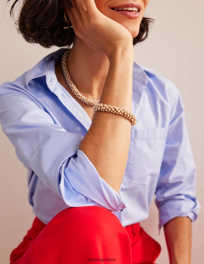 άσπρο είδη ένδυσης ροζ λεπτομέρεια καμί τοπ Boden γυναίκες 464PH81132