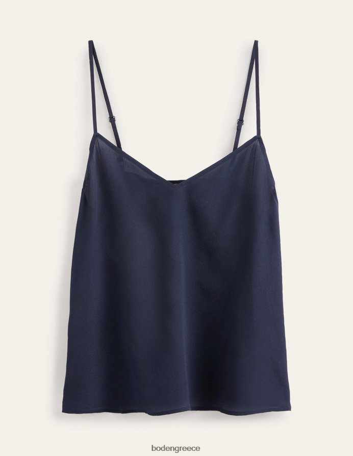 ΠΟΛΕΜΙΚΟ ΝΑΥΤΙΚΟ είδη ένδυσης μεταξωτό καμί τοπ Boden γυναίκες 464PH8121