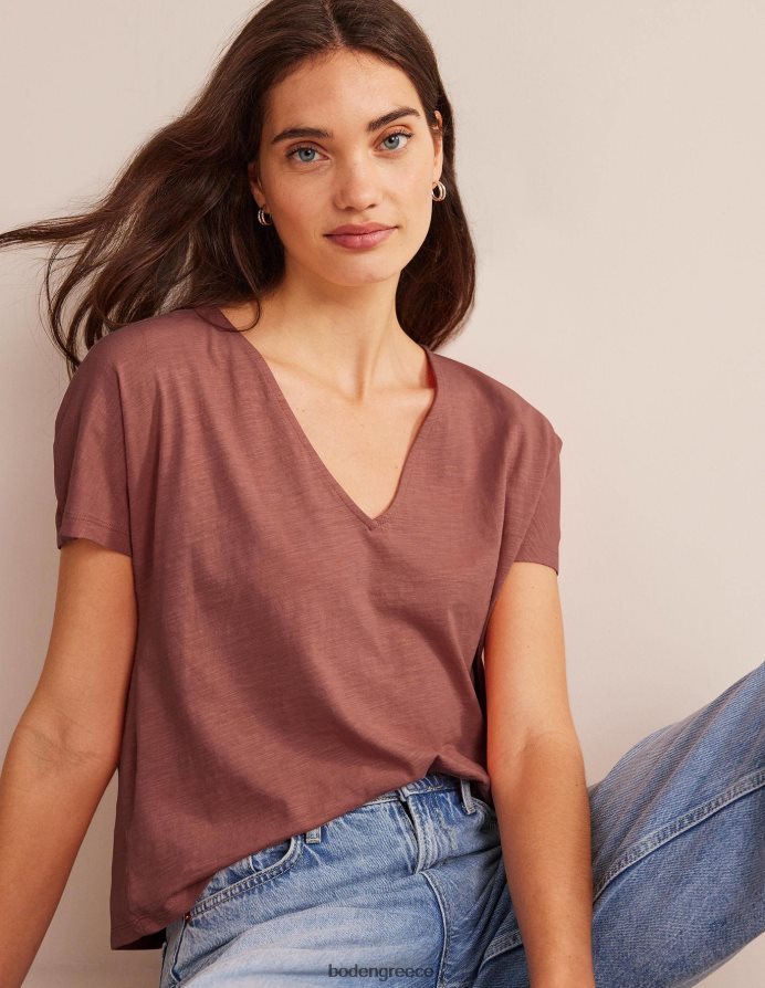 ροζ ροζ είδη ένδυσης μπλουζάκι με γραβάτα Boden γυναίκες 464PH81311