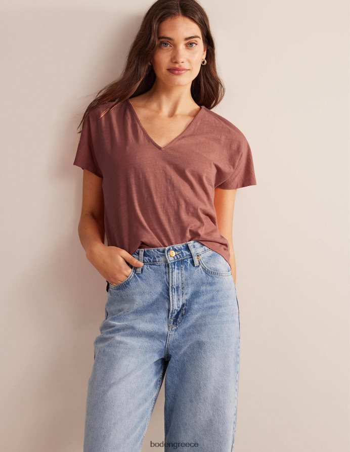 ροζ ροζ είδη ένδυσης μπλουζάκι με γραβάτα Boden γυναίκες 464PH81311