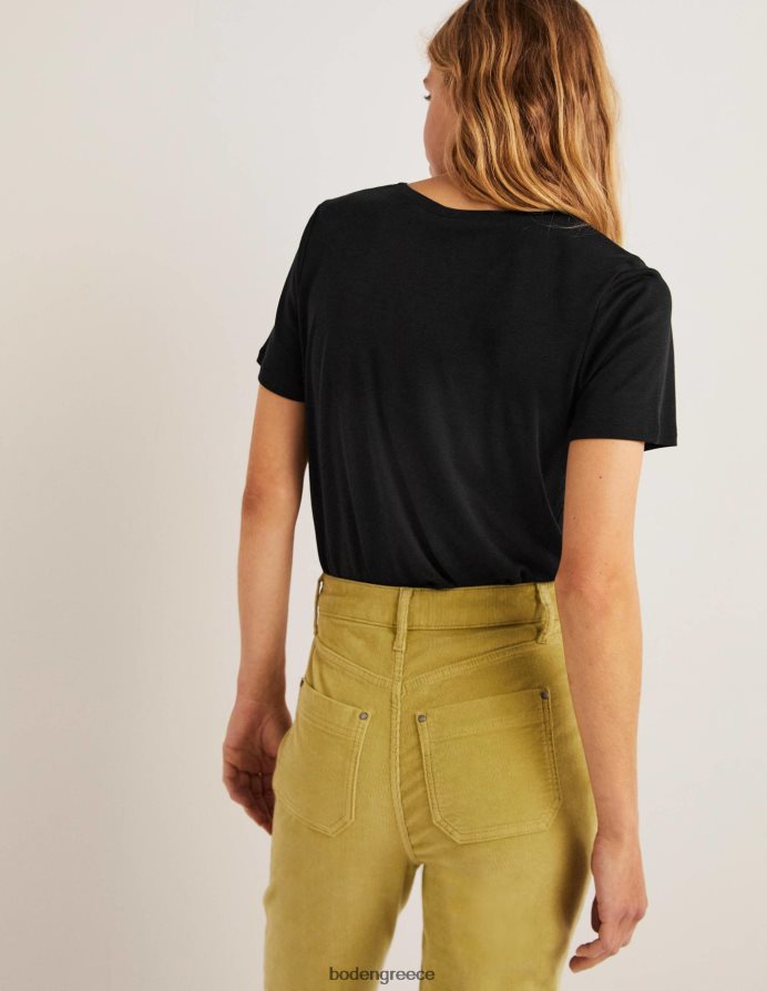 μαύρος είδη ένδυσης μαλακό μπλουζάκι Boden γυναίκες 464PH81355