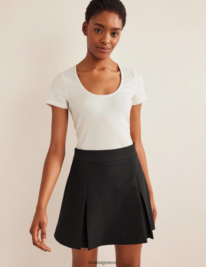 ελεφαντόδοντο είδη ένδυσης λαιμό σέσουλα με ραβδώσεις Boden γυναίκες 464PH81367