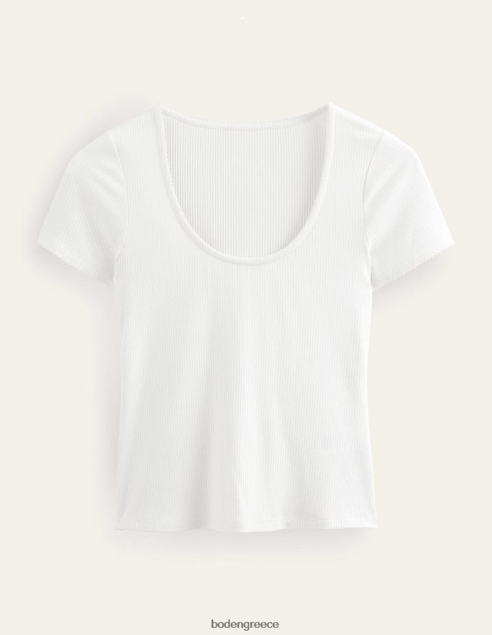 ελεφαντόδοντο είδη ένδυσης λαιμό σέσουλα με ραβδώσεις Boden γυναίκες 464PH81367