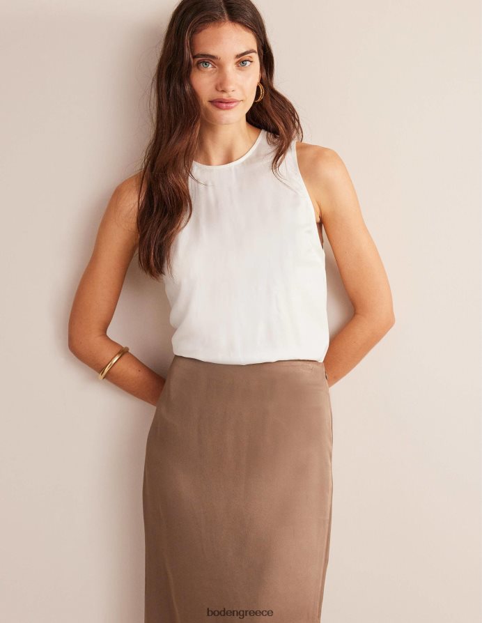 ελεφαντόδοντο είδη ένδυσης κάλυμμα κοχυλιών από μείγμα μεταξιού Boden γυναίκες 464PH81430