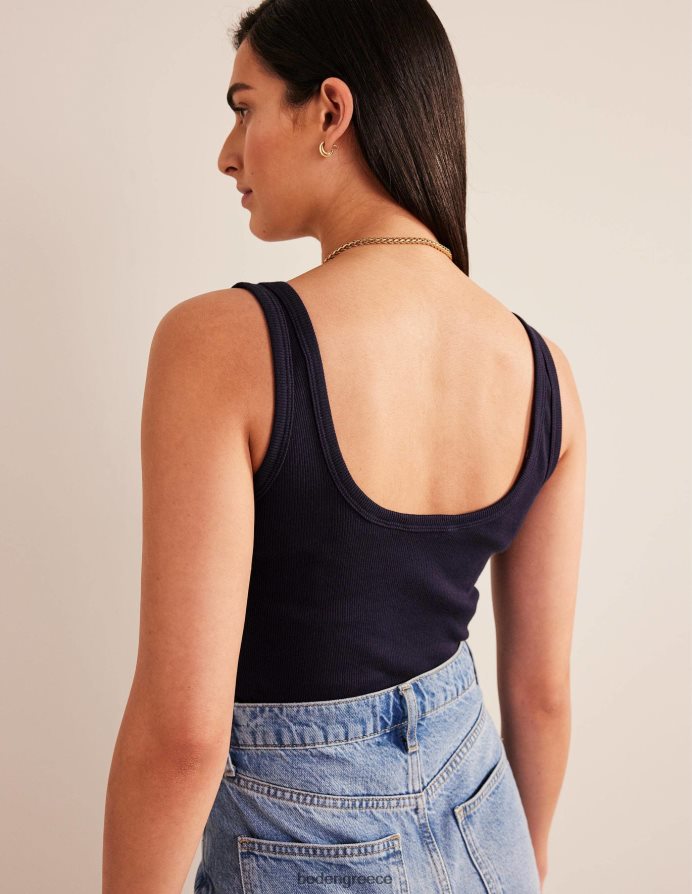 ΠΟΛΕΜΙΚΟ ΝΑΥΤΙΚΟ είδη ένδυσης βαμβακερό γιλέκο με ραβδώσεις Boden γυναίκες 464PH81447