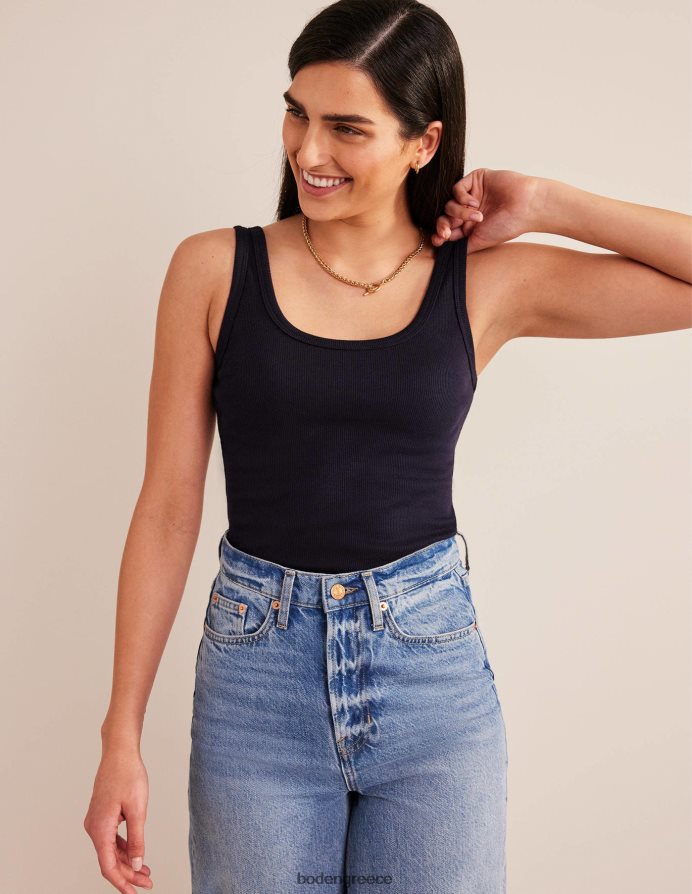 ΠΟΛΕΜΙΚΟ ΝΑΥΤΙΚΟ είδη ένδυσης βαμβακερό γιλέκο με ραβδώσεις Boden γυναίκες 464PH81447