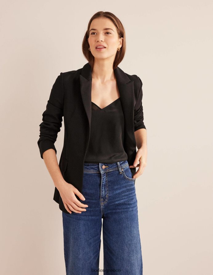 μαύρος είδη ένδυσης μεταξωτό καμί τοπ Boden γυναίκες 464PH8144