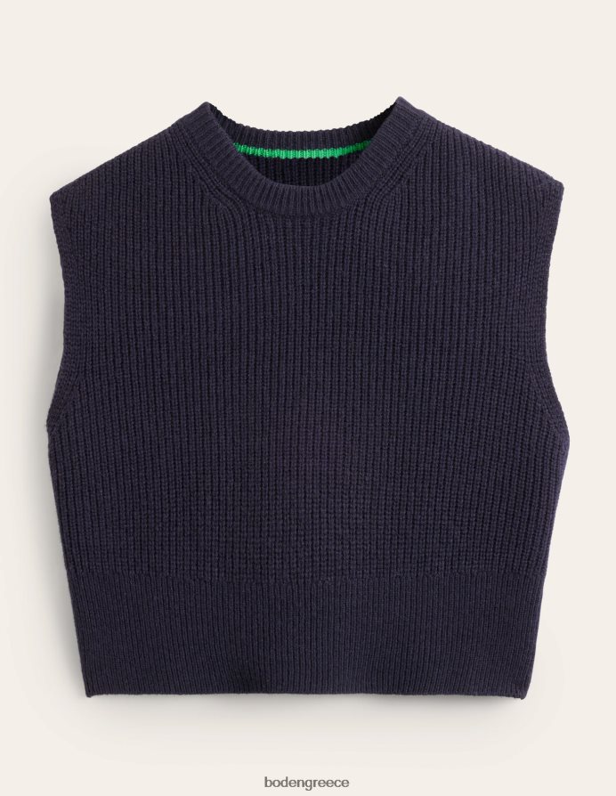 ΠΟΛΕΜΙΚΟ ΝΑΥΤΙΚΟ είδη ένδυσης κομμένη ραβδωτή δεξαμενή Boden γυναίκες 464PH81526