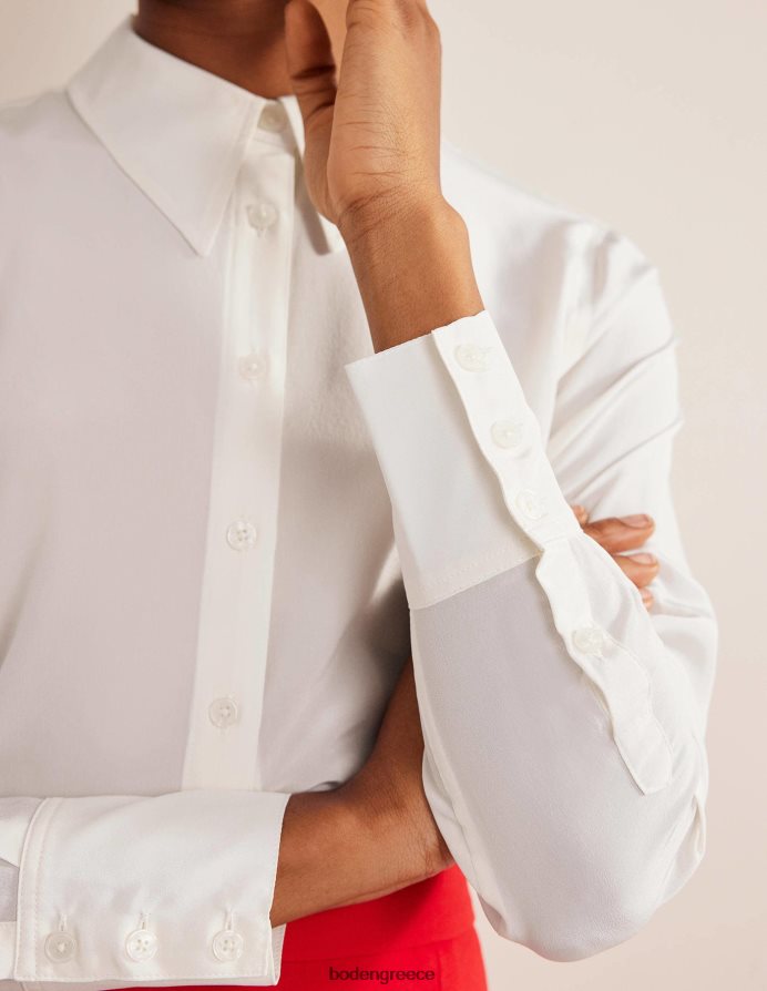 ελεφαντόδοντο είδη ένδυσης μεταξωτό πουκάμισο Boden γυναίκες 464PH8154