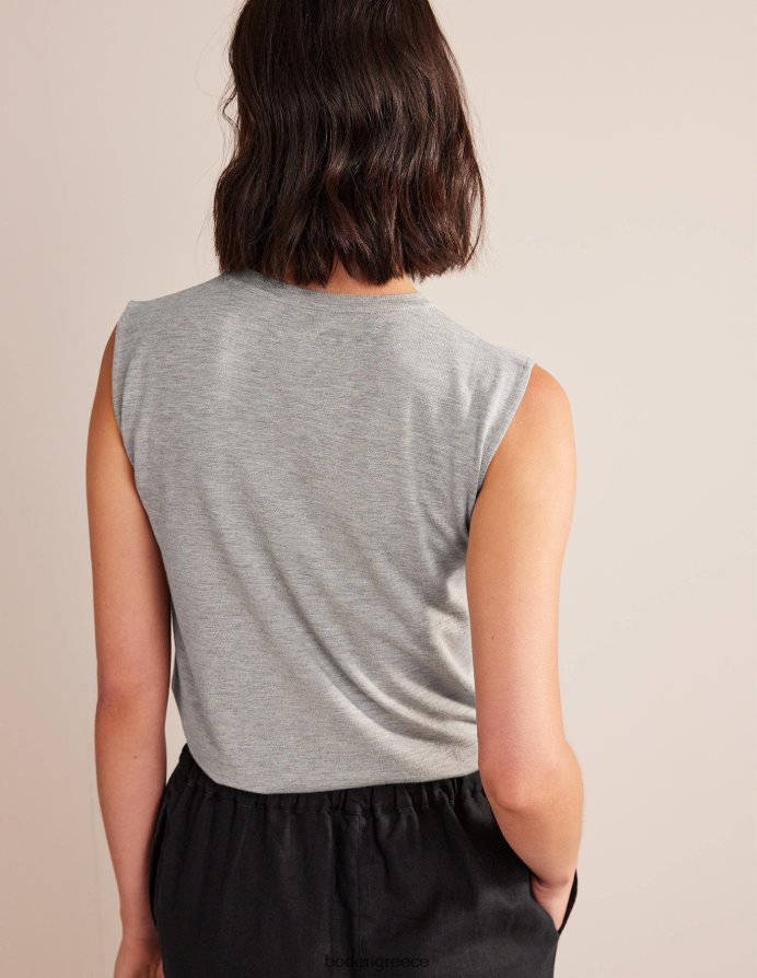 γκρι μάργα/χρυσό είδη ένδυσης αστραφτερό γιλέκο Boden γυναίκες 464PH81570