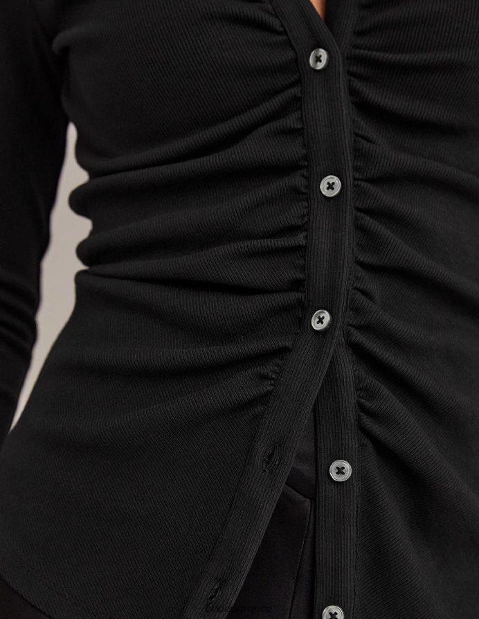 μαύρος είδη ένδυσης μπλουζάκι μπλουζάκι μπροστά Boden γυναίκες 464PH8157