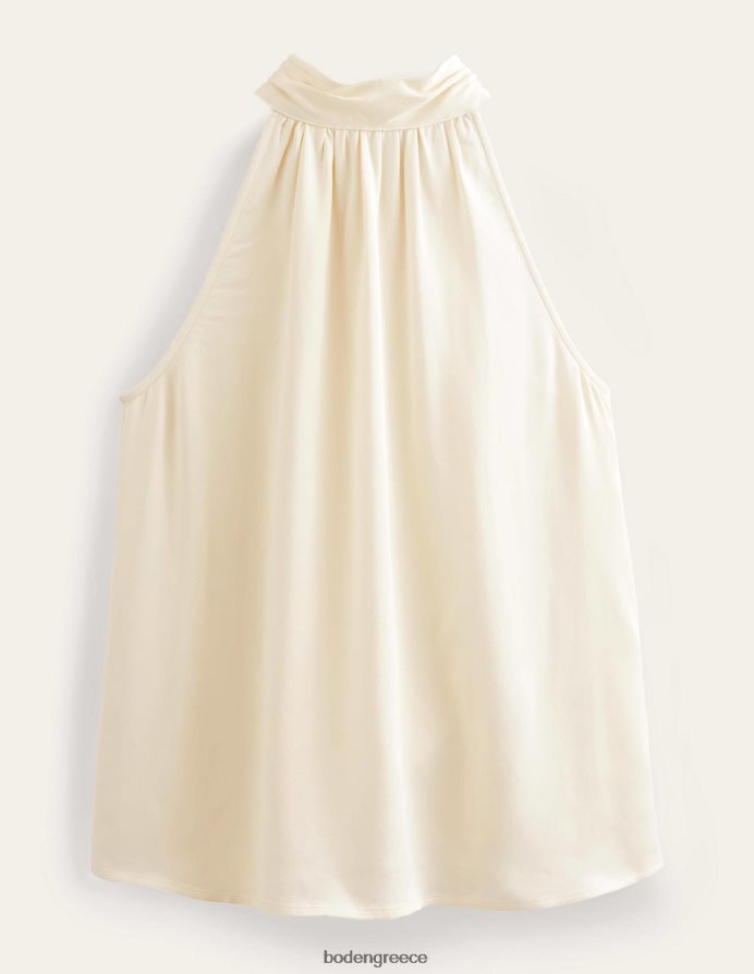 ατμοποιημένο γκρι είδη ένδυσης σατέν κομμένο επάνω μέρος Boden γυναίκες 464PH81602