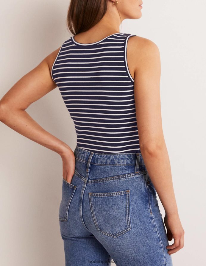 ναυτική/ιβουάρ ρίγα είδη ένδυσης απαραίτητο γιλέκο Boden γυναίκες 464PH81628