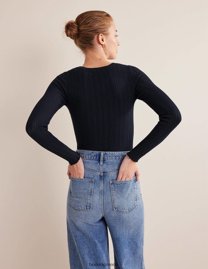 ΠΟΛΕΜΙΚΟ ΝΑΥΤΙΚΟ είδη ένδυσης με ραβδώσεις πουέντ Boden γυναίκες 464PH81677