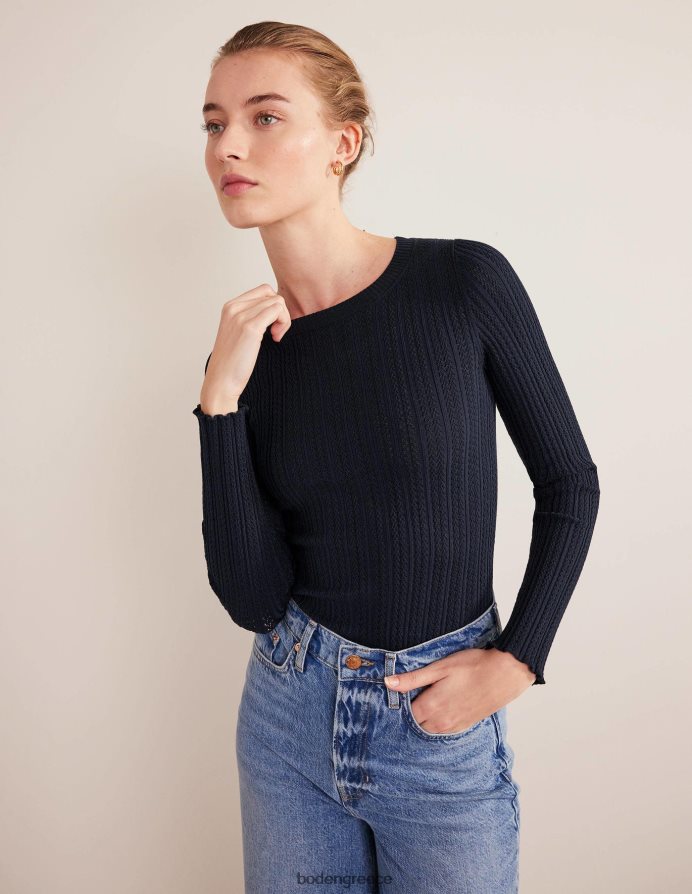 ΠΟΛΕΜΙΚΟ ΝΑΥΤΙΚΟ είδη ένδυσης με ραβδώσεις πουέντ Boden γυναίκες 464PH81677