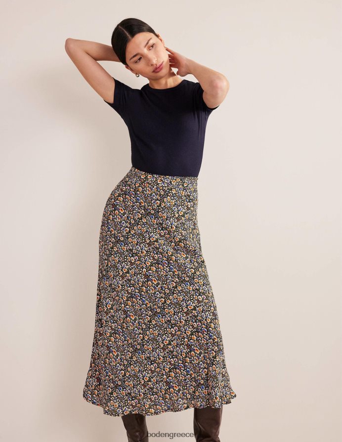 ΠΟΛΕΜΙΚΟ ΝΑΥΤΙΚΟ είδη ένδυσης βαμβακερό μπλουζάκι με ραβδώσεις Boden γυναίκες 464PH8167