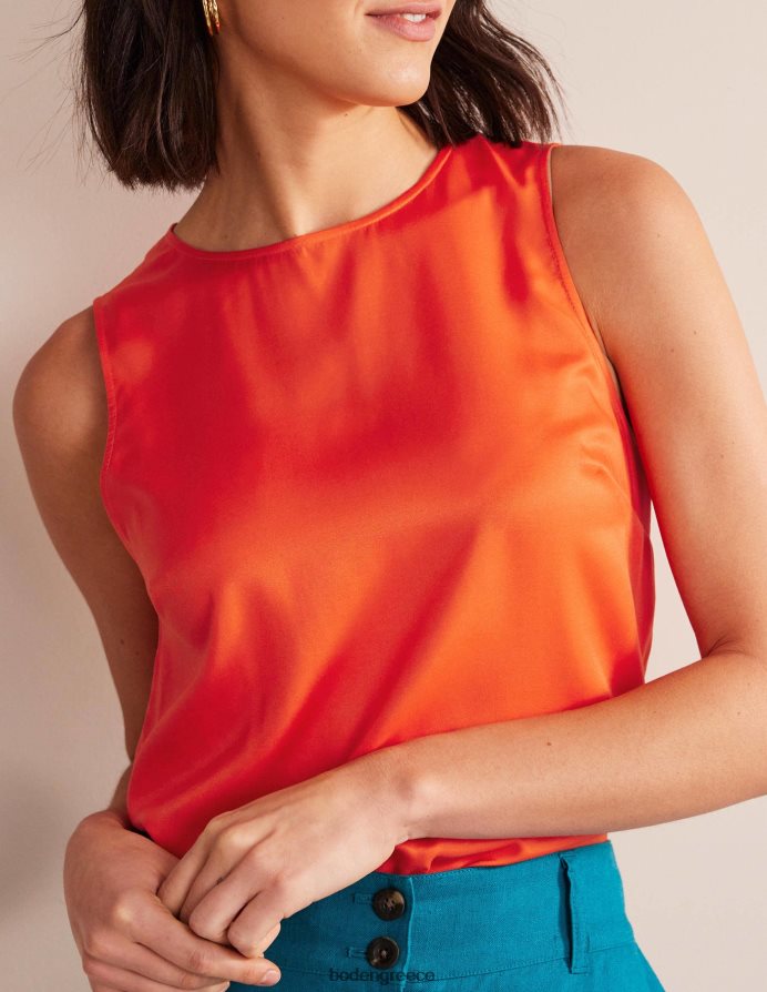 κόκκινο βερμίλιο είδη ένδυσης κάλυμμα κοχυλιών από μείγμα μεταξιού Boden γυναίκες 464PH81715