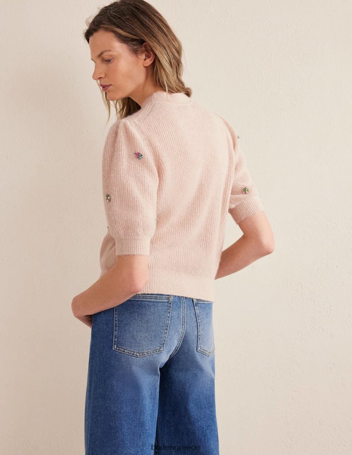 σκοινί είδη ένδυσης διακοσμημένο αφράτο μπλουζάκι Boden γυναίκες 464PH81721