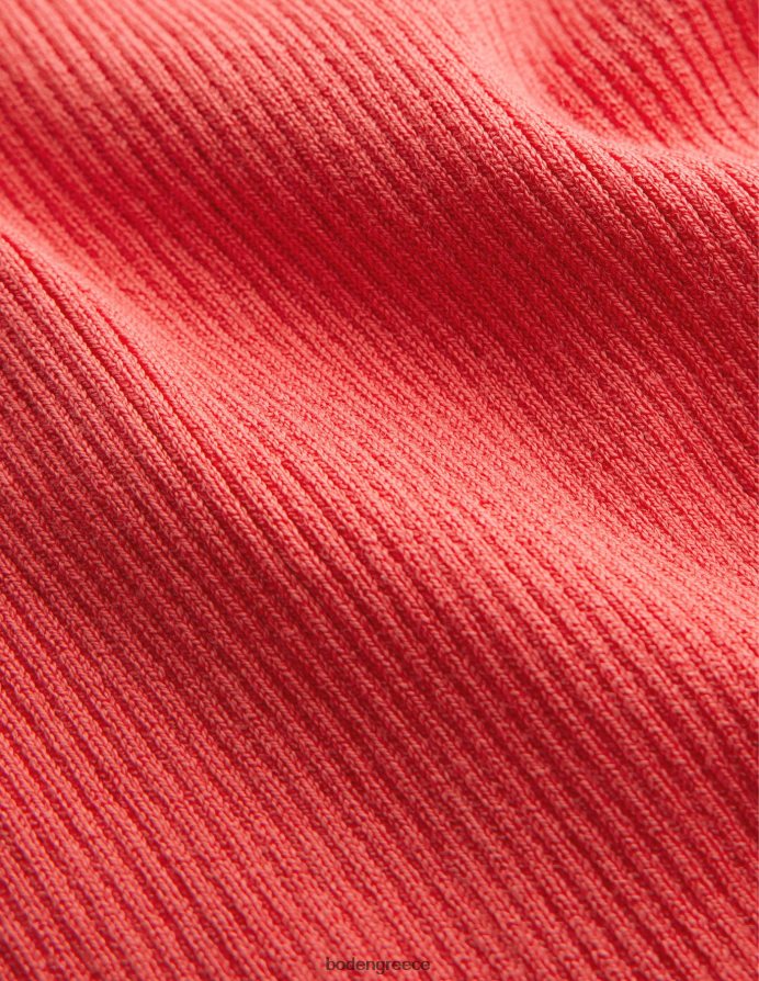 κοραλλί ηλιοβασίλεμα είδη ένδυσης ραβδωτό γιλέκο αγώνα Boden γυναίκες 464PH81754