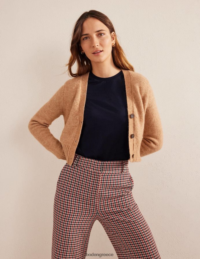 ΠΟΛΕΜΙΚΟ ΝΑΥΤΙΚΟ είδη ένδυσης βαμβακερή μπλούζα με λαιμόκοψη Boden γυναίκες 464PH8177