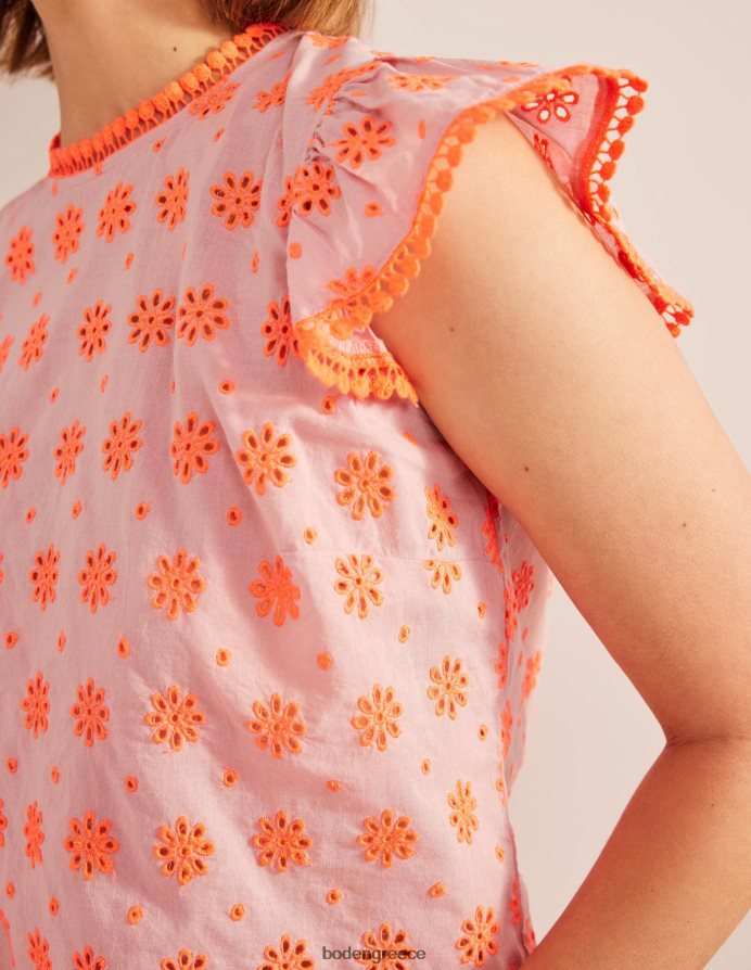 καρπούζι μπουνιά είδη ένδυσης κεντητό μπλουζάκι πομ Boden γυναίκες 464PH81800