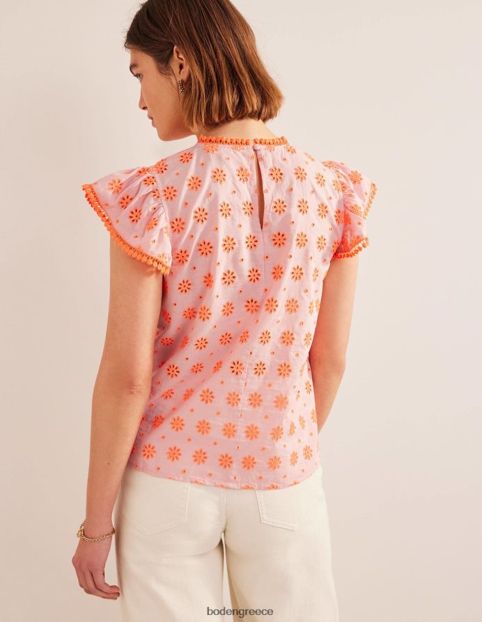καρπούζι μπουνιά είδη ένδυσης κεντητό μπλουζάκι πομ Boden γυναίκες 464PH81800