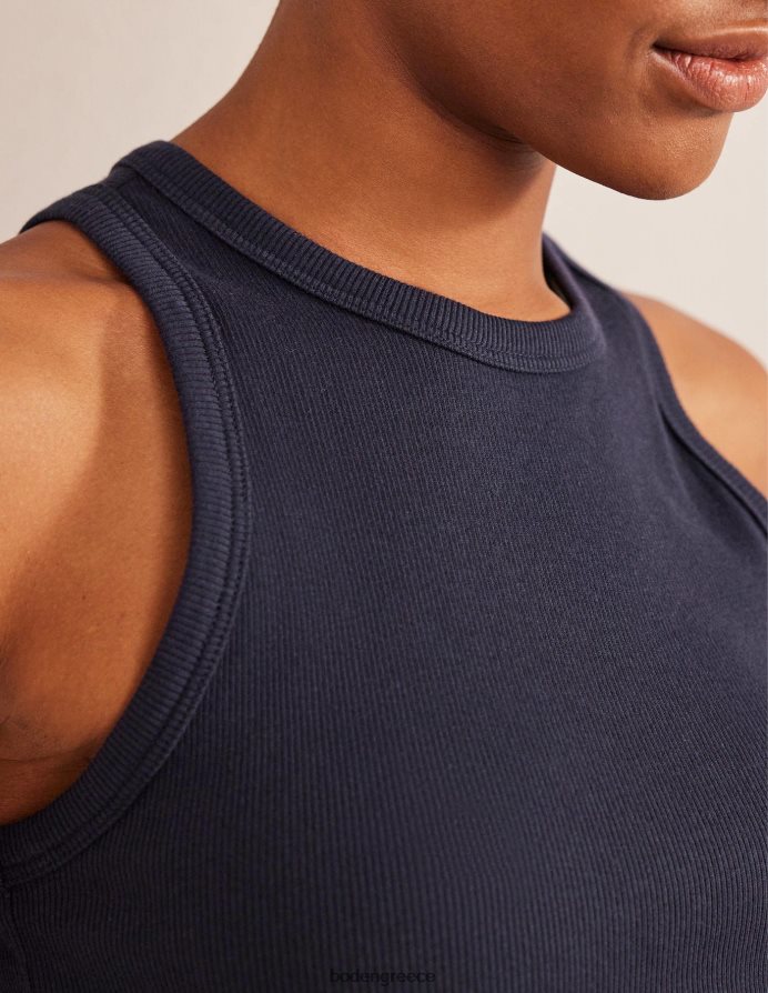 ΠΟΛΕΜΙΚΟ ΝΑΥΤΙΚΟ είδη ένδυσης βαμβακερό γιλέκο με ραβδώσεις Boden γυναίκες 464PH8180