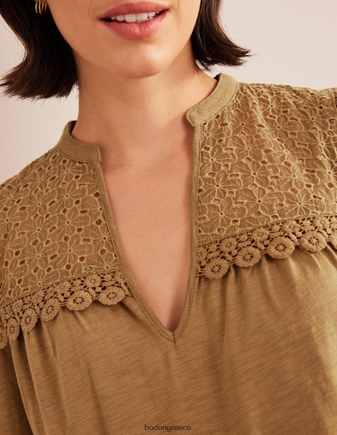 καμήλα είδη ένδυσης υφαντό μίξερ με εγκοπή Boden γυναίκες 464PH81812