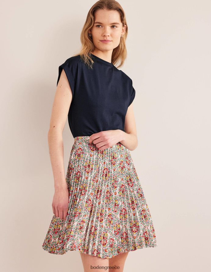 ΠΟΛΕΜΙΚΟ ΝΑΥΤΙΚΟ είδη ένδυσης γυρίστε πίσω μπλουζάκι Boden γυναίκες 464PH81820