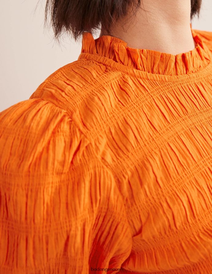 κόκκινο βερμίλιο είδη ένδυσης εφαρμοστό ανάγλυφο επάνω μέρος Boden γυναίκες 464PH81836