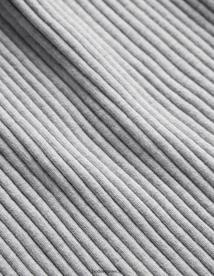 ανοιχτό γκρι μελανζέ είδη ένδυσης ριμπ φανελάκι Boden γυναίκες 464PH81845