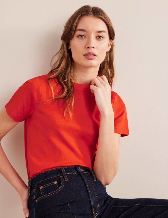 τάρτα φράουλα είδη ένδυσης τέλειο βαμβακερό μπλουζάκι Boden γυναίκες 464PH81851