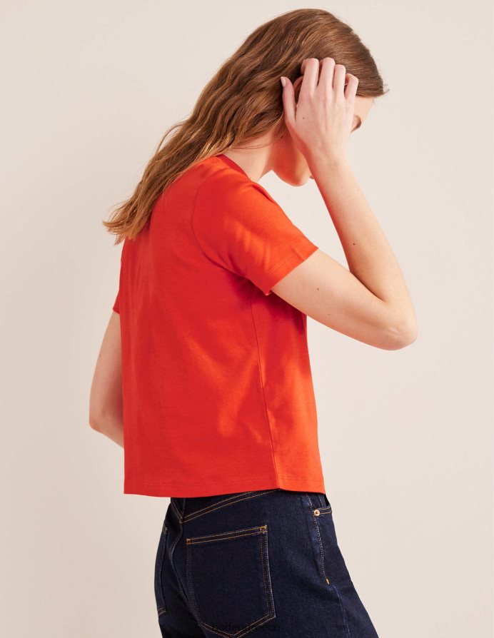 τάρτα φράουλα είδη ένδυσης τέλειο βαμβακερό μπλουζάκι Boden γυναίκες 464PH81851