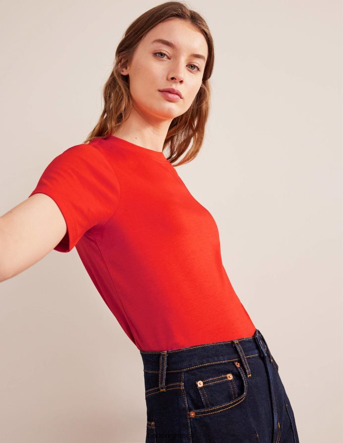 τάρτα φράουλα είδη ένδυσης τέλειο βαμβακερό μπλουζάκι Boden γυναίκες 464PH81851