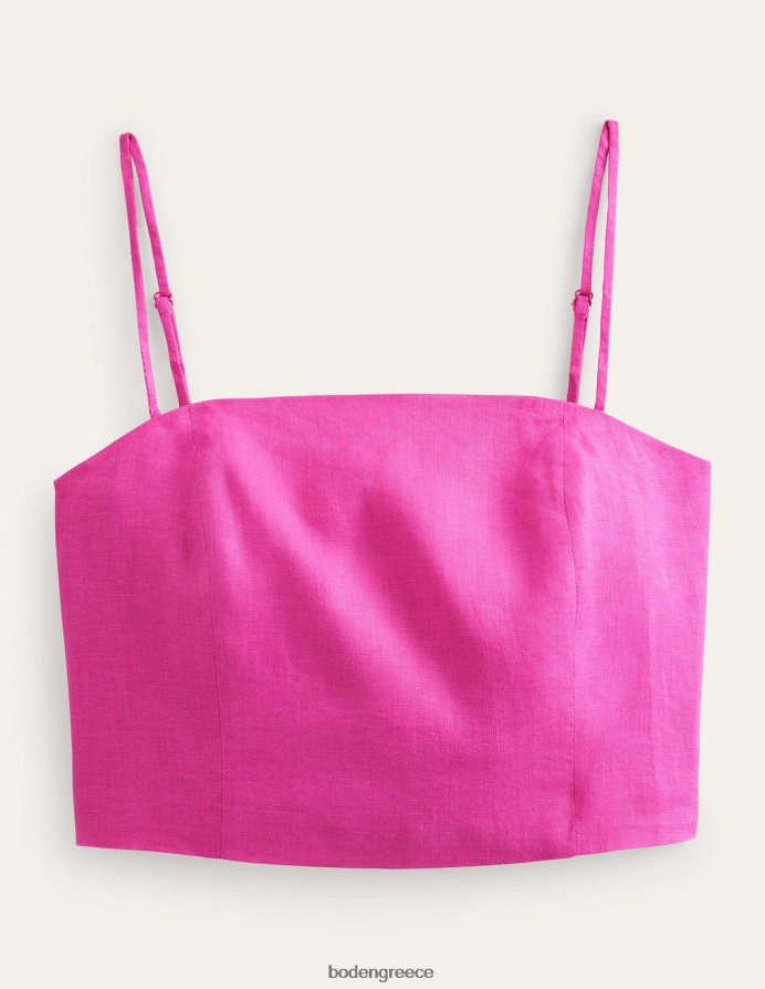 τριαντάφυλλο βιολετί είδη ένδυσης τοποθετημένο λινό λουράκι Boden γυναίκες 464PH81893