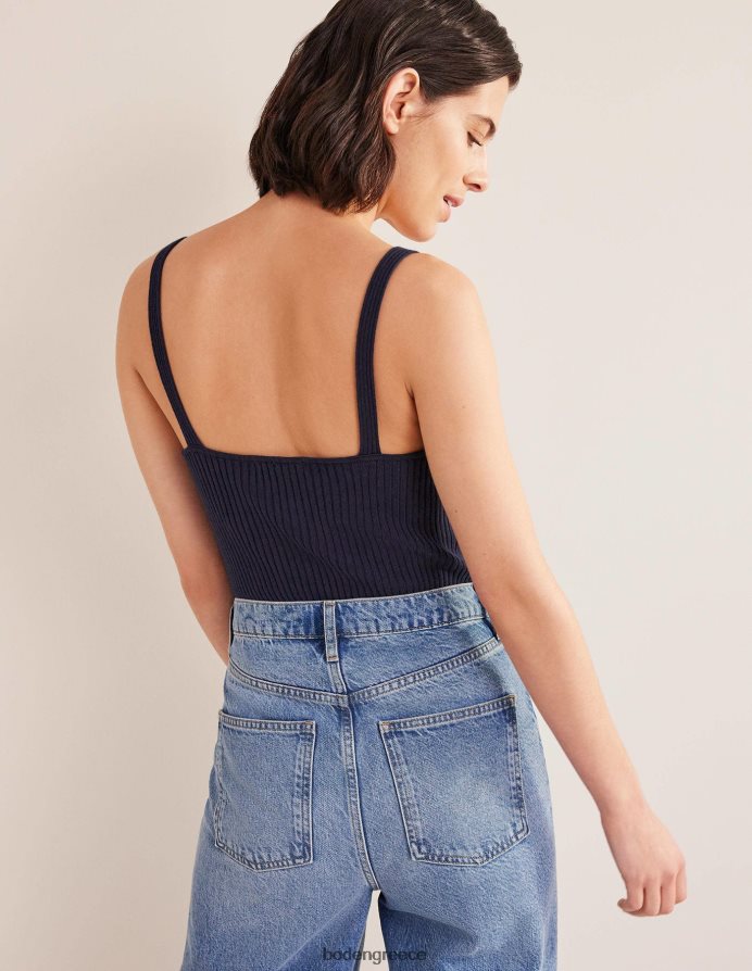 ΠΟΛΕΜΙΚΟ ΝΑΥΤΙΚΟ είδη ένδυσης ριμπ φανελάκι Boden γυναίκες 464PH81921