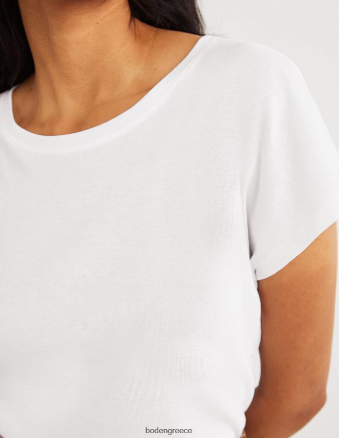 άσπρο είδη ένδυσης απαλό αμάνικο τοπ Boden γυναίκες 464PH81925