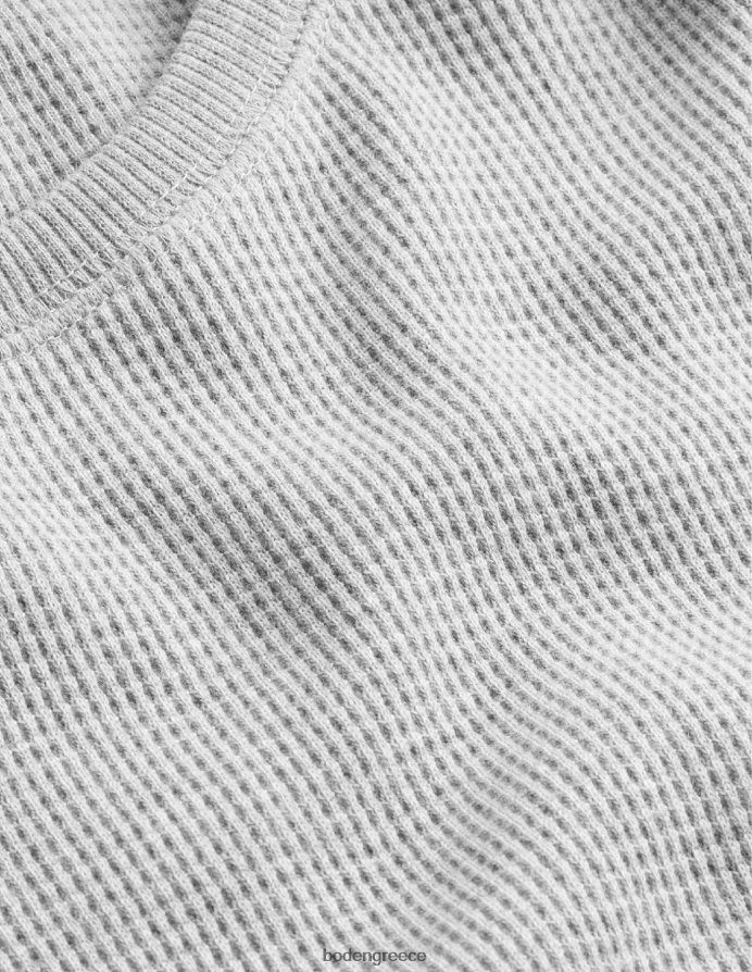 γκρίζα μάργα είδη ένδυσης επάνω μέρος με λεπτομέρεια βάφλας με υφή Boden γυναίκες 464PH81942