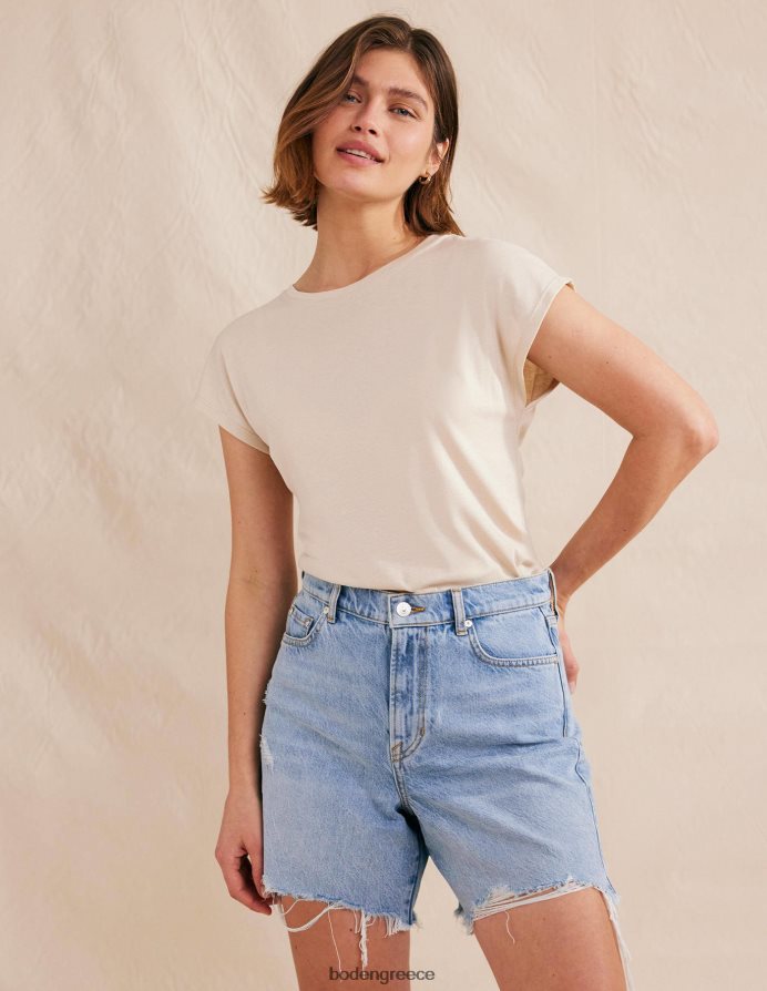 μαργαριταρένιο κριθάρι είδη ένδυσης απαλό αμάνικο τοπ Boden γυναίκες 464PH81992