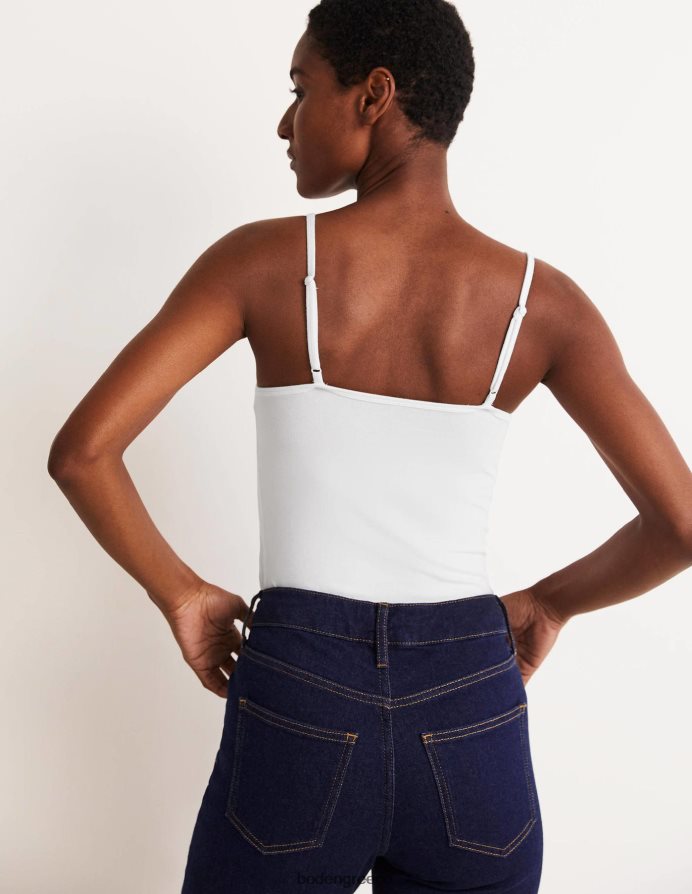 άσπρο είδη ένδυσης απλό καμί τοπ Boden γυναίκες 464PH8202