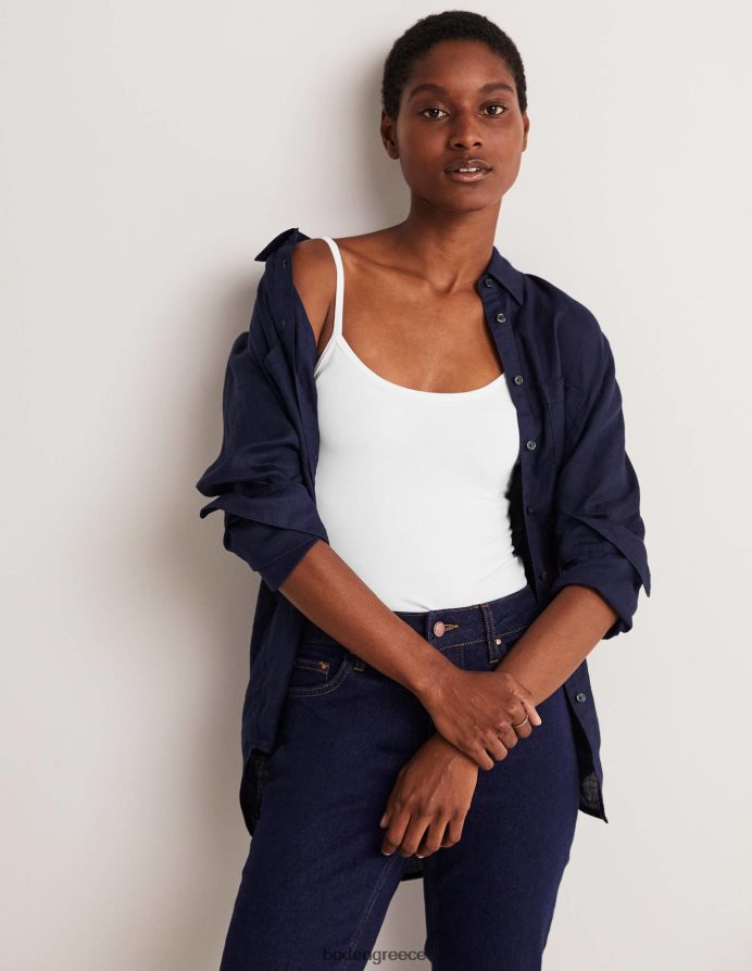 άσπρο είδη ένδυσης απλό καμί τοπ Boden γυναίκες 464PH8202