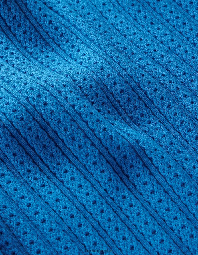 μπλε νεφέλωμα είδη ένδυσης μπλούζα με ραβδώσεις με ψηλό λαιμό Boden γυναίκες 464PH82042