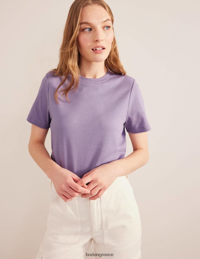 άγριο γαϊδουράγκαθο είδη ένδυσης τέλειο βαμβακερό μπλουζάκι Boden γυναίκες 464PH82089