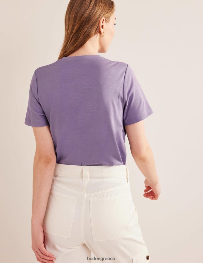 άγριο γαϊδουράγκαθο είδη ένδυσης τέλειο βαμβακερό μπλουζάκι Boden γυναίκες 464PH82089