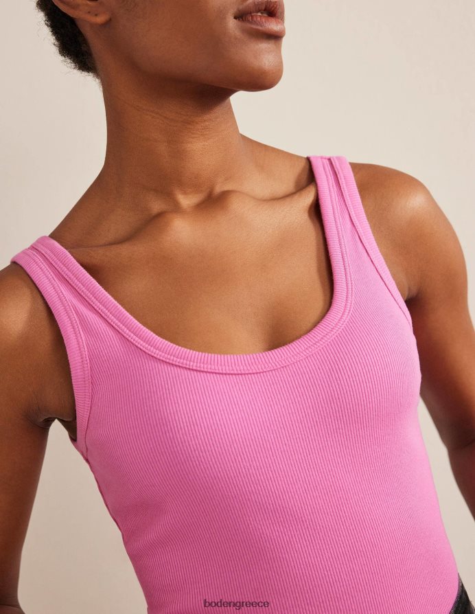 άνθος δαμάσκηνου είδη ένδυσης βαμβακερό γιλέκο με ραβδώσεις Boden γυναίκες 464PH82276