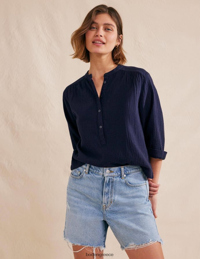 ΠΟΛΕΜΙΚΟ ΝΑΥΤΙΚΟ είδη ένδυσης Τυρόπανο φαρδύ μανίκι Boden γυναίκες 464PH82524