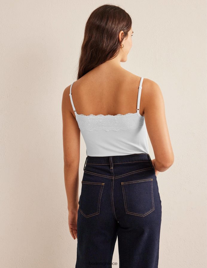 άσπρο είδη ένδυσης δαντελένιο καμί τοπ Boden γυναίκες 464PH82556