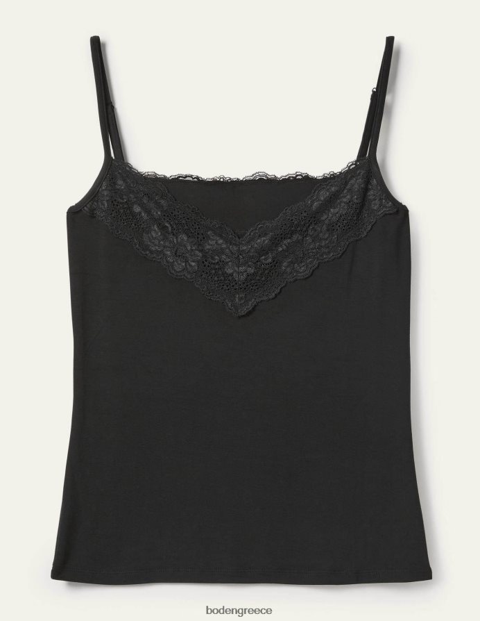 μαύρος είδη ένδυσης δαντελένιο καμί τοπ Boden γυναίκες 464PH82560