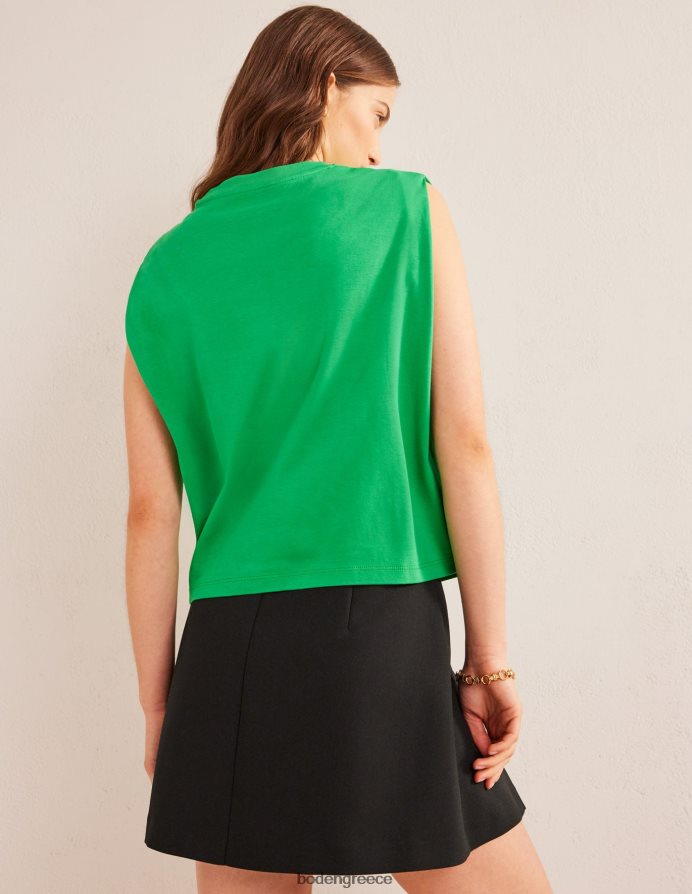 πράσινη μέλισσα είδη ένδυσης τέλειο βαμβακερό αμάνικο τοπ Boden γυναίκες 464PH82585